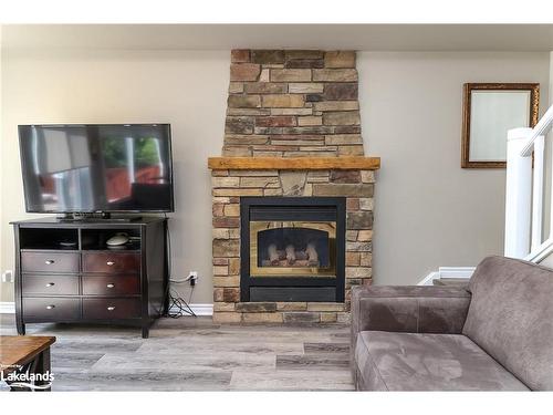 106 Birch View Trail, The Blue Mountains, ON - Indoor Photo Showing Living Room With Fireplace