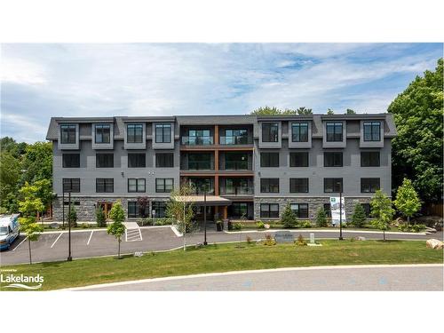 404-200 Anglo Street, Bracebridge, ON - Outdoor With Balcony With Facade