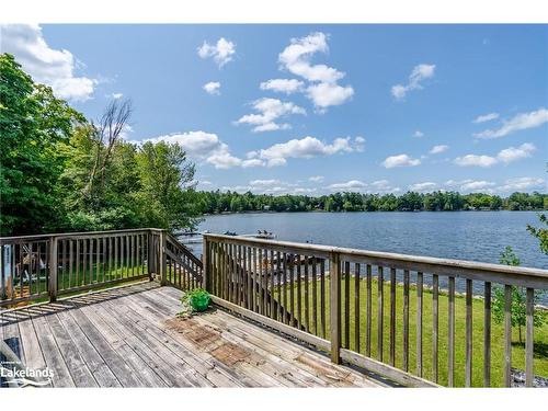 3338 Cox Drive, Severn, ON - Outdoor With Body Of Water With Deck Patio Veranda