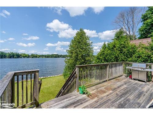 3338 Cox Drive, Severn, ON - Outdoor With Body Of Water With Deck Patio Veranda With View