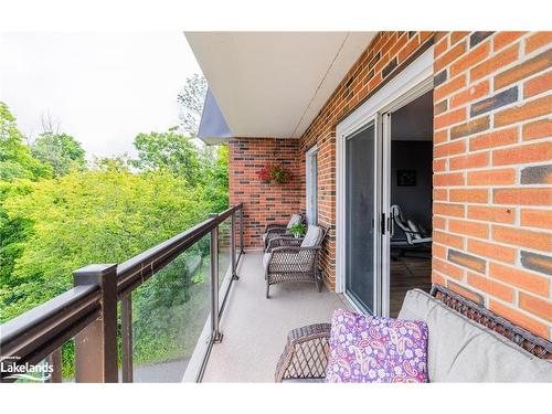 206-200 Beaconview Heights, Parry Sound, ON - Outdoor With Balcony With Exterior