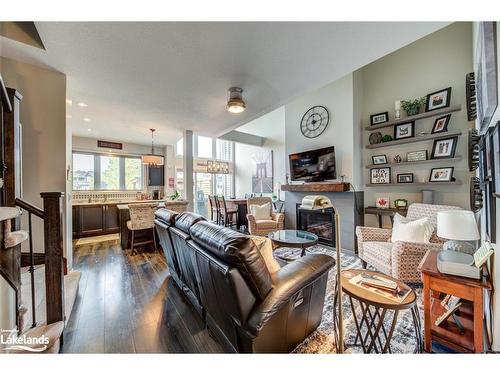 44 Lett Avenue, Collingwood, ON - Indoor Photo Showing Living Room With Fireplace