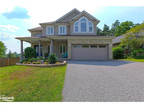 1 Kirbys Way, Huntsville, ON - Outdoor With Deck Patio Veranda With Facade