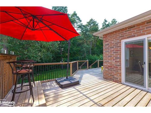 1 Kirbys Way, Huntsville, ON - Outdoor With Deck Patio Veranda With Exterior