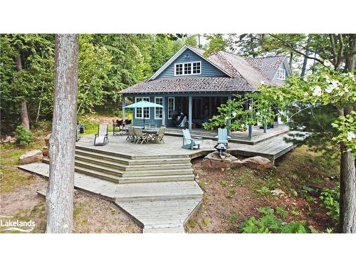 6-29C Mowat Island, Parry Sound, ON - Outdoor With Deck Patio Veranda