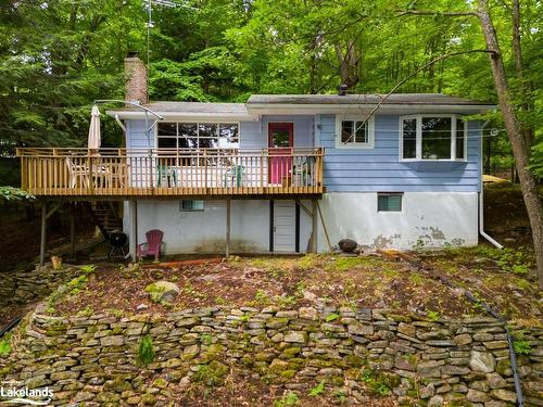 265 Mica Mine Road, Huntsville, ON - Outdoor With Deck Patio Veranda