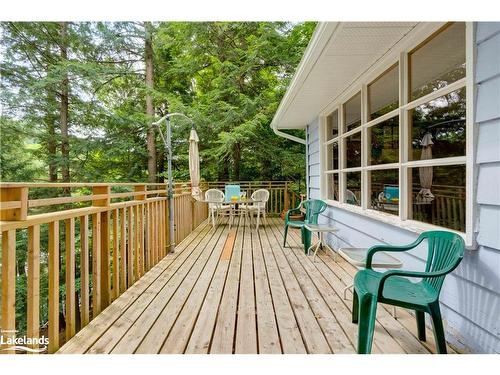 265 Mica Mine Road, Huntsville, ON - Outdoor With Deck Patio Veranda With Exterior