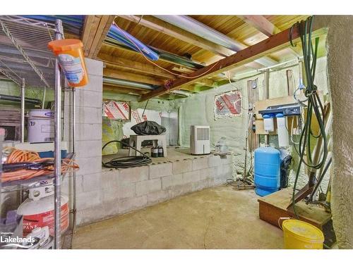 265 Mica Mine Road, Huntsville, ON - Indoor Photo Showing Basement