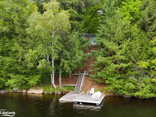 265 Mica Mine Road, Huntsville, ON - Outdoor With Body Of Water