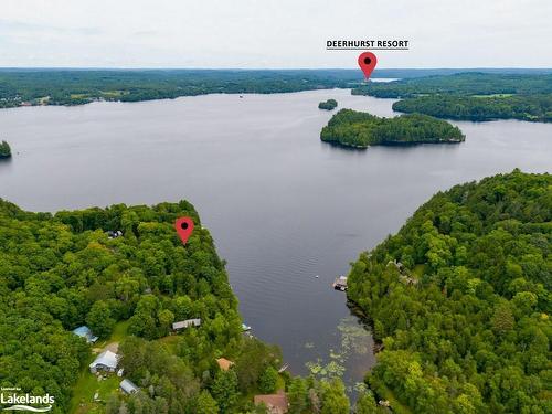 265 Mica Mine Road, Huntsville, ON - Outdoor With Body Of Water With View