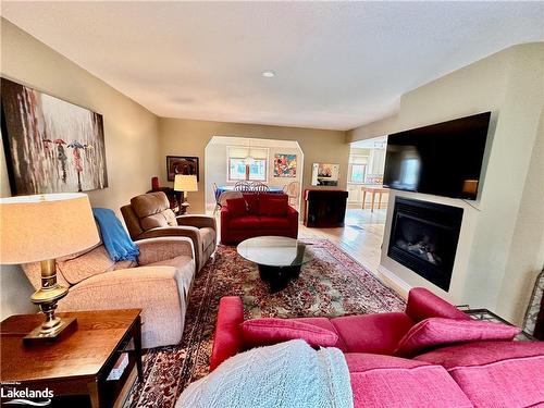 184 Brooker Boulevard, The Blue Mountains, ON - Indoor Photo Showing Living Room With Fireplace