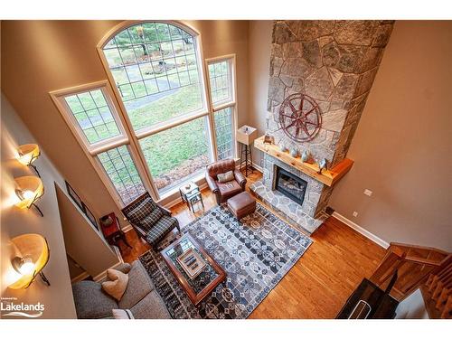 Carling 4, W10-3876 Muskoka Road 118 West, Port Carling, ON - Indoor With Fireplace