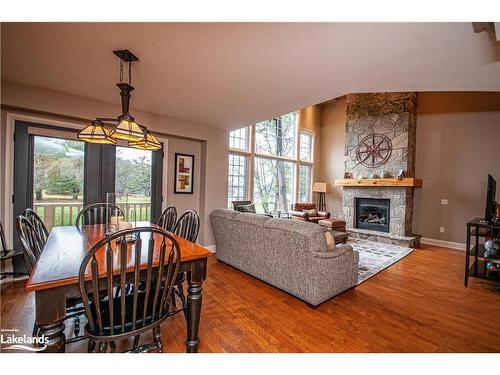 Carling 4, W10-3876 Muskoka Road 118 West, Port Carling, ON - Indoor With Fireplace