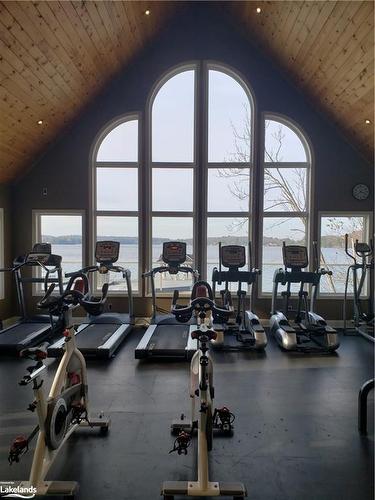 Carling 4, W10-3876 Muskoka Road 118 West, Port Carling, ON - Indoor Photo Showing Gym Room