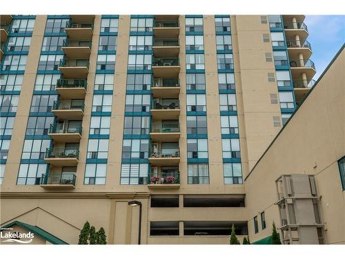 305-65 Ellen Street, Barrie, ON - Outdoor With Balcony With Facade