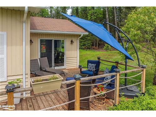 156 Lakeshore Drive, Sundridge, ON - Outdoor With Deck Patio Veranda With Exterior