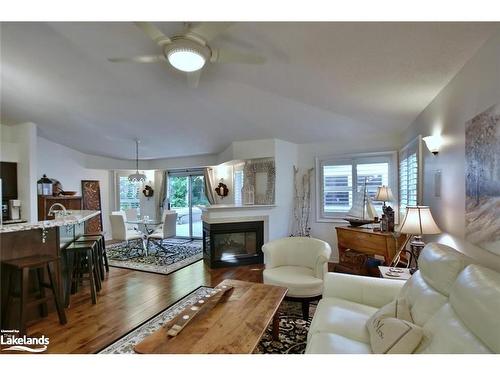 32 Nettleton Court, Collingwood, ON - Indoor Photo Showing Living Room With Fireplace