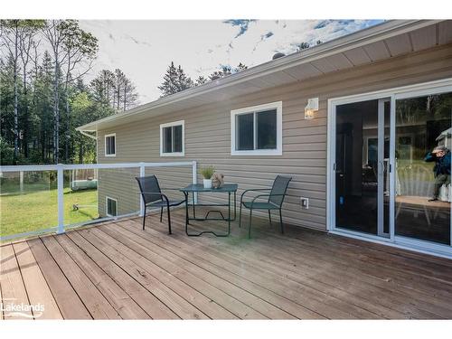 80 Ceramic Mine Road Road, Huntsville, ON - Outdoor With Deck Patio Veranda With Exterior