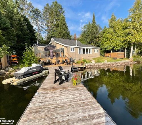 1433 South Horn Lake Road, Ryerson, ON - Outdoor With Body Of Water