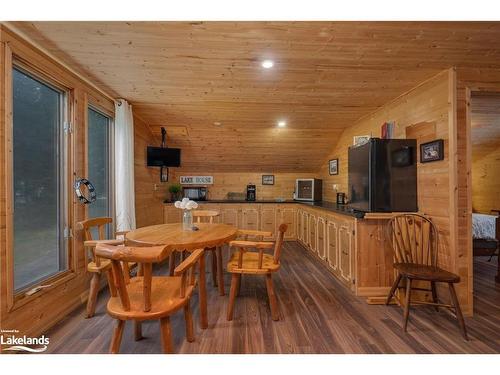 1433 South Horn Lake Road, Ryerson, ON - Indoor Photo Showing Dining Room