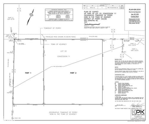 Lot B Bevans Road, Kearney, ON 