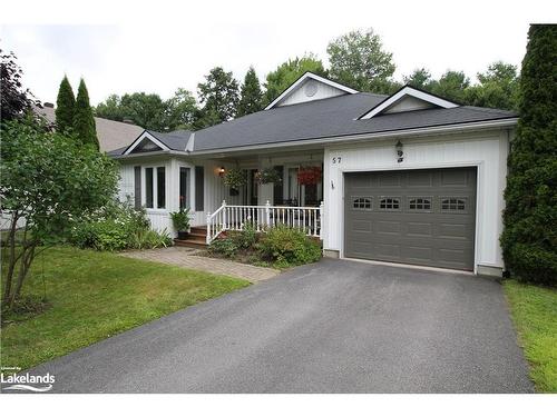 57 Springwood Crescent, Gravenhurst, ON - Outdoor With Deck Patio Veranda With Facade