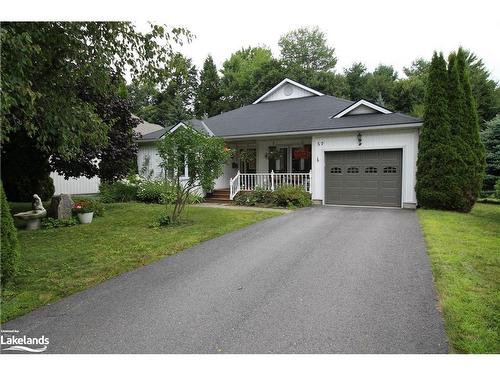 57 Springwood Crescent, Gravenhurst, ON - Outdoor With Deck Patio Veranda With Facade