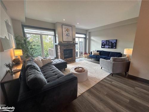 67 Joseph Trail, Collingwood, ON - Indoor Photo Showing Living Room With Fireplace