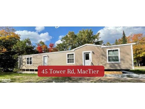 4-45 Tower Road, Mactier, ON - Outdoor