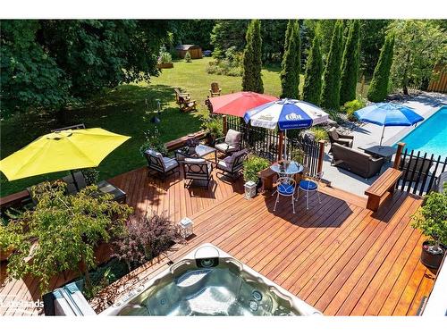 988 Sixth Street, Collingwood, ON - Outdoor With Deck Patio Veranda With Backyard