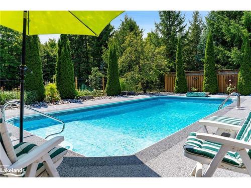 988 Sixth Street, Collingwood, ON - Outdoor With In Ground Pool With Backyard