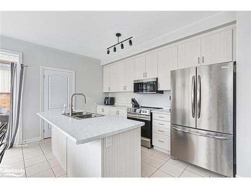 48 Mclean Avenue, Collingwood, ON - Indoor Photo Showing Kitchen With Stainless Steel Kitchen With Double Sink