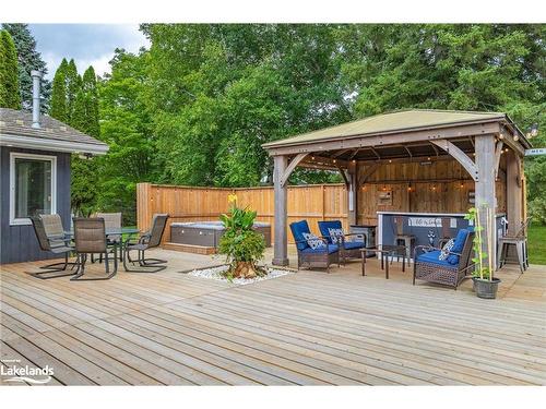 312 Hunters Bay Drive, Huntsville, ON - Outdoor With Deck Patio Veranda