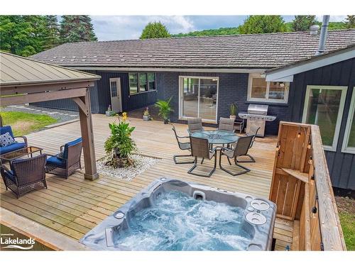 312 Hunters Bay Drive, Huntsville, ON - Outdoor With Deck Patio Veranda With Exterior