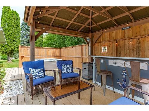 312 Hunters Bay Drive, Huntsville, ON - Outdoor With Deck Patio Veranda With Exterior