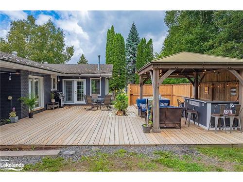 312 Hunters Bay Drive, Huntsville, ON - Outdoor With Deck Patio Veranda