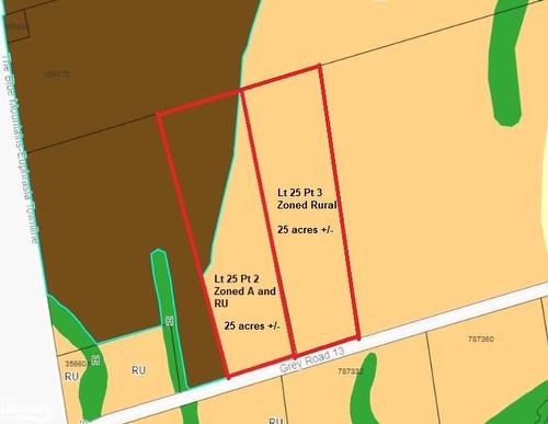 Lot 25 Pt 2 Grey 13 Road, The Blue Mountains, ON 