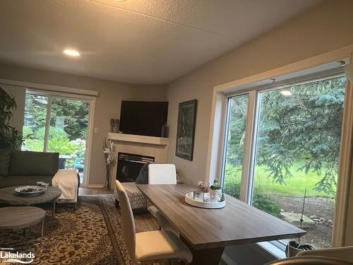 285 Mariners Way, Collingwood, ON - Indoor Photo Showing Dining Room With Fireplace