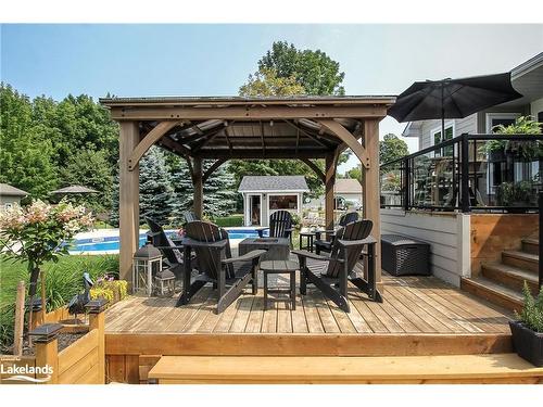 5 Pridham Court, Wasaga Beach, ON - Outdoor With Deck Patio Veranda With Exterior