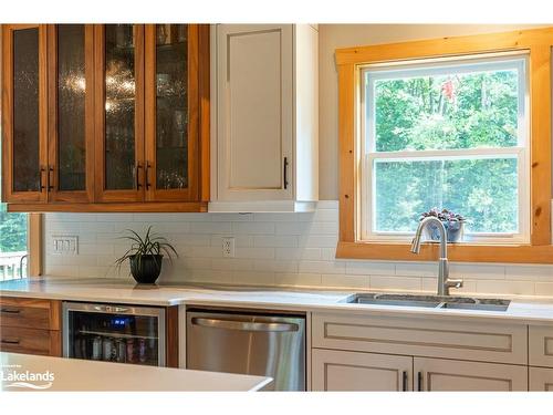 2538 Gelert Road, Haliburton, ON - Indoor Photo Showing Kitchen With Double Sink