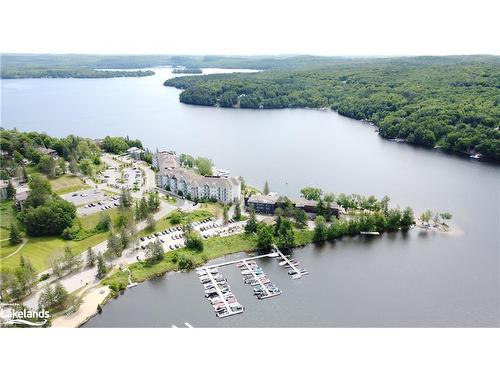 105-33 Deerhurst Greens Drive, Huntsville, ON - Outdoor With Body Of Water With View