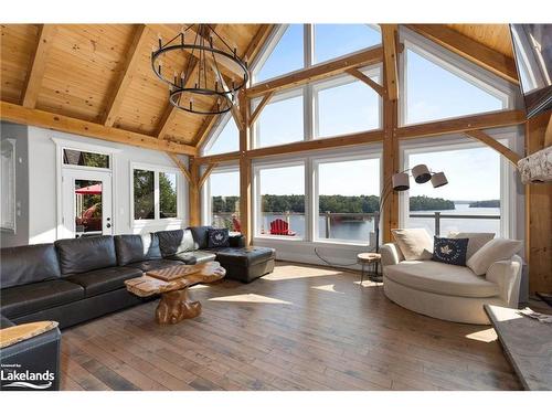 15 Gordon Point Lane, Seguin, ON - Indoor Photo Showing Living Room