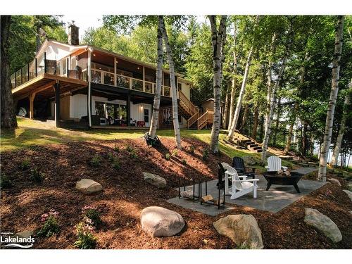 285 Mica Mine Road, Huntsville, ON - Outdoor With Deck Patio Veranda