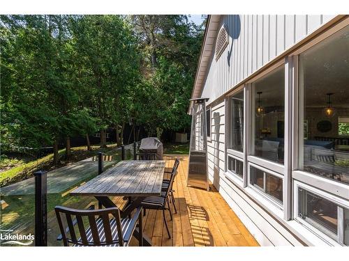 285 Mica Mine Road, Huntsville, ON - Outdoor With Deck Patio Veranda With Exterior