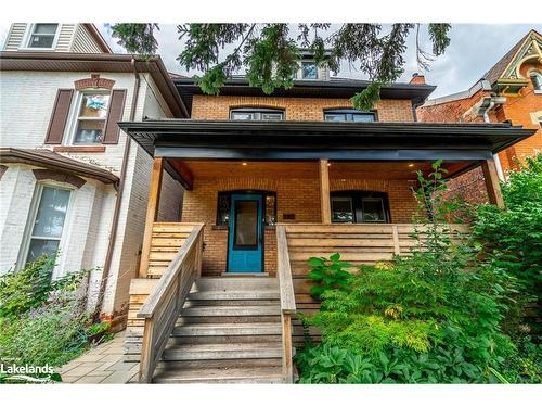 182 Herkimer Street, Hamilton, ON - Outdoor With Deck Patio Veranda With Facade