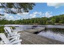 550 Peninsula Rd, Gravenhurst, ON  - Outdoor With Body Of Water With Deck Patio Veranda With View 