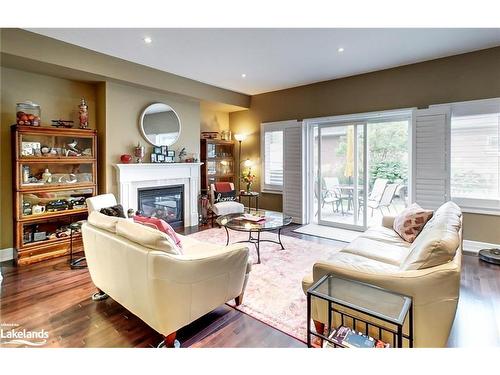 7 Collship Lane, Collingwood, ON - Indoor Photo Showing Living Room With Fireplace