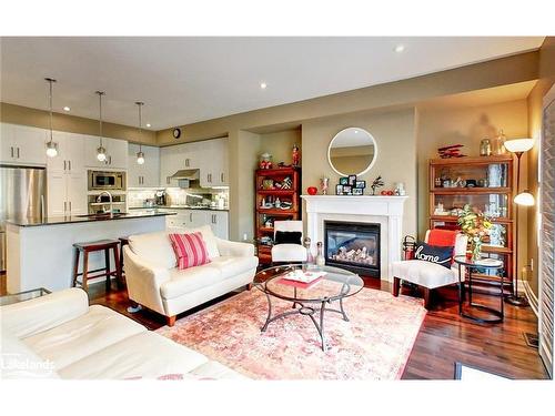 7 Collship Lane, Collingwood, ON - Indoor Photo Showing Living Room With Fireplace