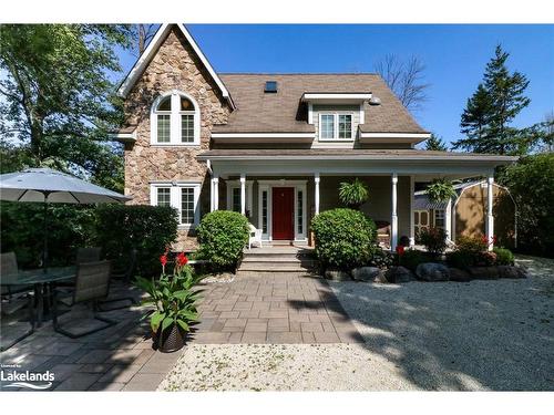 213 Camperdown Road, The Blue Mountains, ON - Outdoor With Deck Patio Veranda With Facade