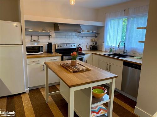 345 Napier Street, Collingwood, ON - Indoor Photo Showing Kitchen With Double Sink